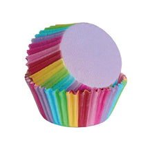 Load image into Gallery viewer, Rainbow Standard Cupcake Liners - 25 Count