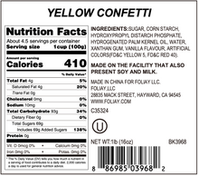 Load image into Gallery viewer, Yellow Quin Sprinkles