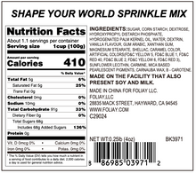Load image into Gallery viewer, Shape Your World Sprinkle Mix