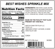 Load image into Gallery viewer, Best Wishes Nonpareils Mix