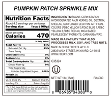 Load image into Gallery viewer, Pumpkin Patch Jimmies Mix