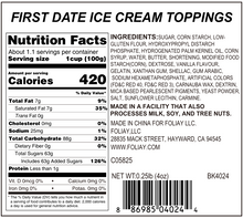 Load image into Gallery viewer, First Date Ice Cream Toppings