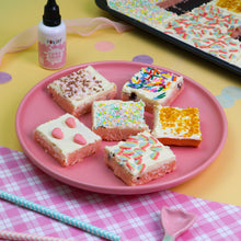 Load image into Gallery viewer, Rainbow Heart Edible Cake Decoration