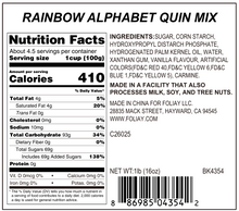 Load image into Gallery viewer, Alphabet Quin Sprinkles