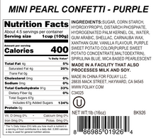 Load image into Gallery viewer, Purple Pearl Quin Sprinkles