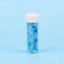 Load image into Gallery viewer, Glitter Blue Snowflake
