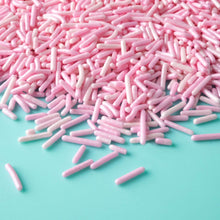 Load image into Gallery viewer, Pink Pearlized Jimmies Sprinkles