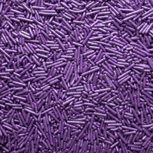 Load image into Gallery viewer, Purple Pearlized Jimmies Sprinkles
