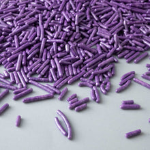 Load image into Gallery viewer, Purple Pearlized Jimmies Sprinkles