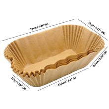 Load image into Gallery viewer, 5.3" x 2.75" Mini Loaf Pan Liners - 50 Count