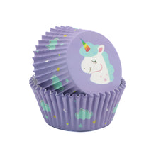 Load image into Gallery viewer, Unicorn Standard Cupcake Liners - 25 Count