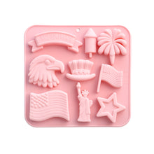 Load image into Gallery viewer, American Flag Silicone Mold