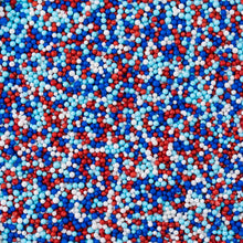 Load image into Gallery viewer, Sugar Free Patriotic Nonpareils Mix