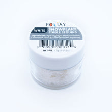 Load image into Gallery viewer, Glitter White Snowflake