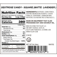 Load image into Gallery viewer, Purple Square Candy Sprinkles