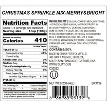 Load image into Gallery viewer, Merry & Bright Sprinkle Mix