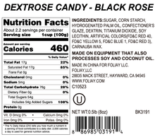 Load image into Gallery viewer, Black Rose Candy Sprinkles