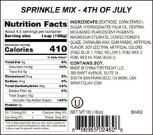 Load image into Gallery viewer, 4th Of July Sprinkle Mix