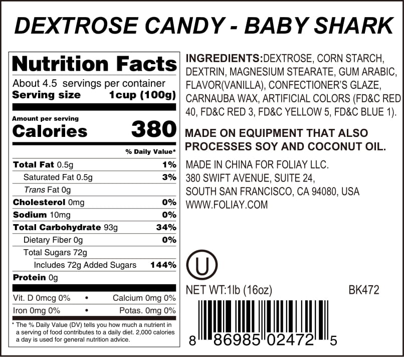 Little Shark Candy Sprinkles