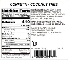 Load image into Gallery viewer, Coconut Tree Quin Sprinkles