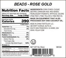 Load image into Gallery viewer, Rose Gold Shimmer Nonpareils