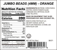 Load image into Gallery viewer, Orange Sugar Pearls