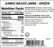 Load image into Gallery viewer, Green Sugar Pearls