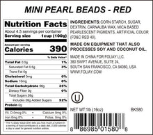 Load image into Gallery viewer, Red Shimmer Nonpareils