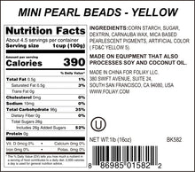 Load image into Gallery viewer, Yellow Shimmer Nonpareils