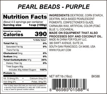 Load image into Gallery viewer, Purple Shimmer Sugar Pearls