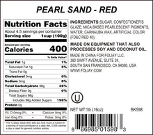 Load image into Gallery viewer, Red Sparkling Sanding Sugar Sprinkles