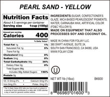 Load image into Gallery viewer, Yellow Sparkling Sanding Sugar Sprinkles