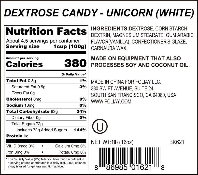 White Unicorn Candy Sprinkles