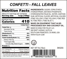 Load image into Gallery viewer, Fall Leaves Quin Sprinkles