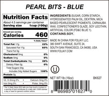 Load image into Gallery viewer, Blue Pearlized Jimmies Sprinkles