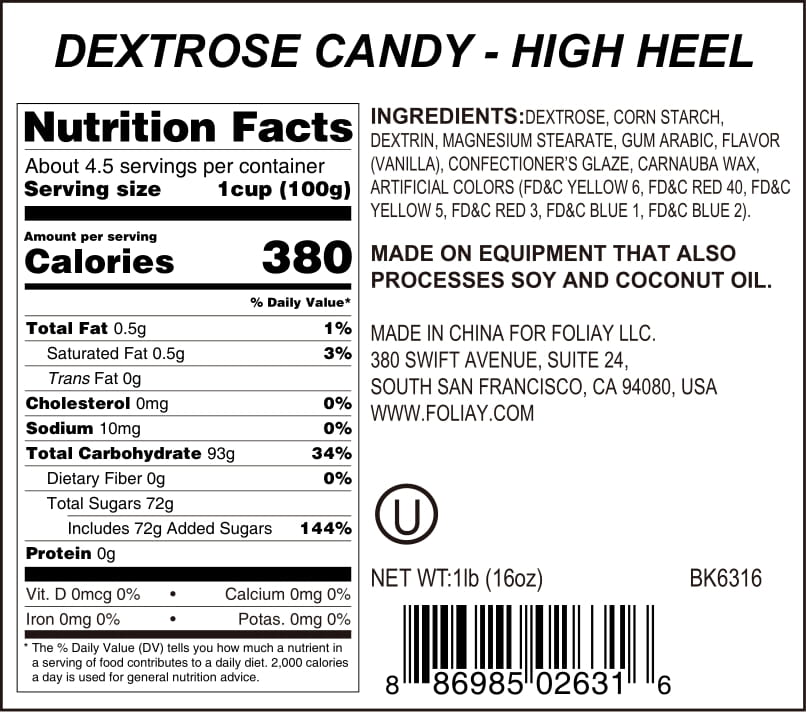 High Heel Candy Sprinkles