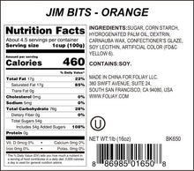 Load image into Gallery viewer, Orange Jimmies Sprinkles