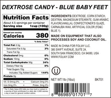 Load image into Gallery viewer, Blue Baby Feet Candy Sprinkles