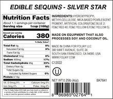 Load image into Gallery viewer, Glitter Silver Star