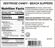 Load image into Gallery viewer, Beach Slippers Candy Sprinkles