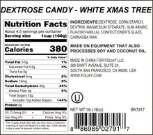 Load image into Gallery viewer, White Christmas Tree Candy Sprinkles
