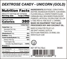 Load image into Gallery viewer, Gold Unicorn Candy Sprinkles