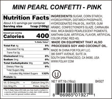 Load image into Gallery viewer, Pink Pearl Quin Sprinkles