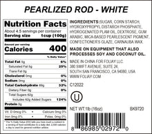 Load image into Gallery viewer, White Pearlized Rod