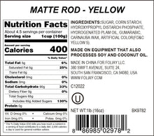 Load image into Gallery viewer, Yellow Matte Rod