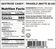 Load image into Gallery viewer, Blue Triangle Candy Sprinkles