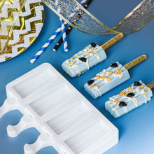 Load image into Gallery viewer, Striped Cakesicle Silicone Mold