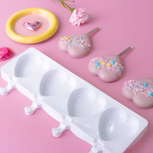 Jumbo Heart Cakesicle Silicone Mold