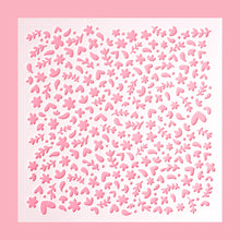 Load image into Gallery viewer, 5.9" x 5.9" Garden Pattern Cookie Stencil