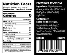 Load image into Gallery viewer, Oil Based Food Color Eucalyptus 1.22oz